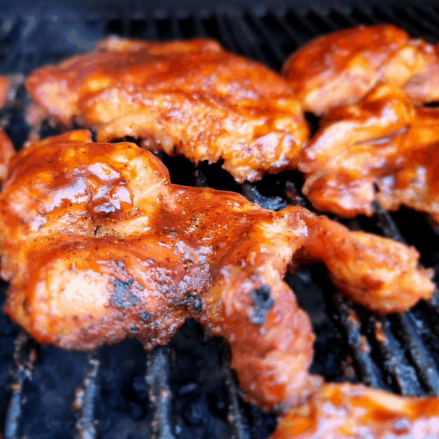 BBQ Chicken Thighs On A Pellet Grill ( The Backyard Griller ) | Pellet