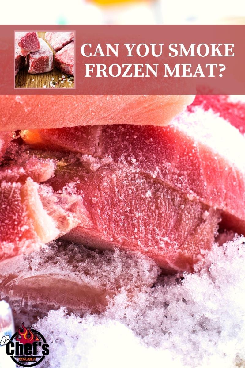can you smoke frozen meat blog banner
