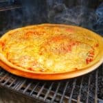 Cheese pizza on grill papa murphys